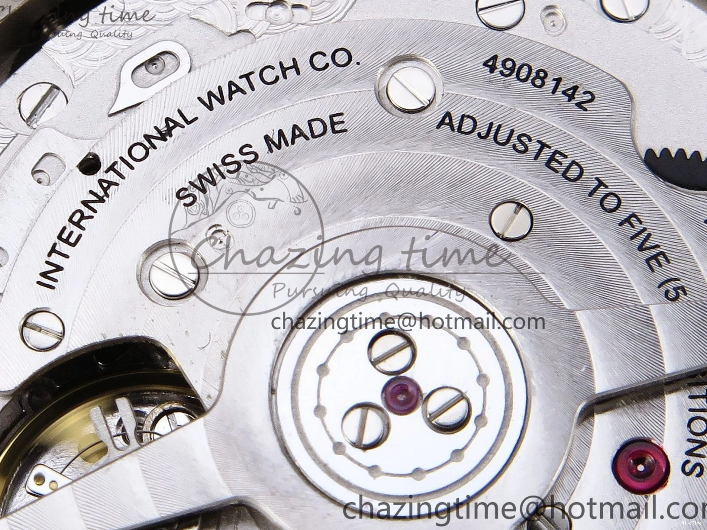 MIROTIME 0208 FreshLook Pilot’s Watch Top Gun Black Ceramic IW326901 ZF 1:1 Best Edition on Black Nylon Strap A 7026